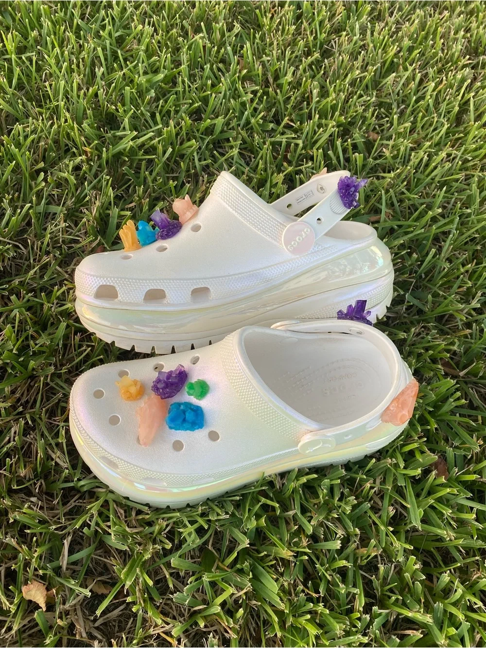 Crocs Classic Mega Crush Clog Lil Nas X Iridescent M10 W12
